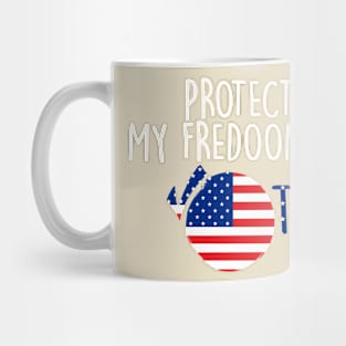 protect my freedom to vote Mug